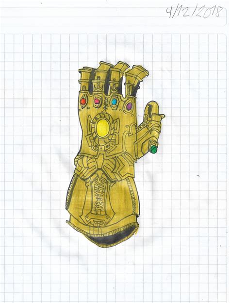 The Infinite Gauntlet From Avengers Infinity War By Matiriani28 On