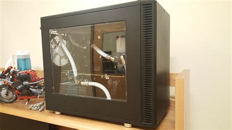 My First Watercooled Build Fractal Design Define Nano S Watercooling