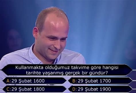 Kim Milyoner Olmak İster'de 1 milyon TL'lik sorudan dönüldü!