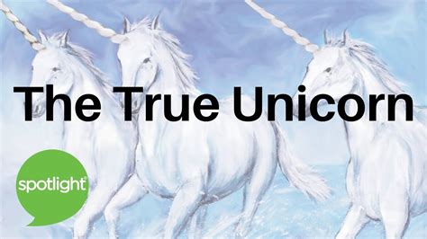 The True Unicorn Practice English With Spotlight Youtube