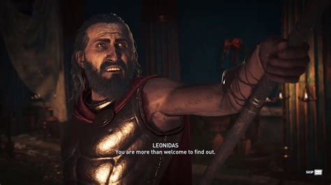 Assassin S Creed Odyssey Leonidas Talks To Pythia YouTube
