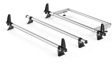 Rhino Delta 3 Bar Roof Bars And Rear Steel Ladder Roller System For