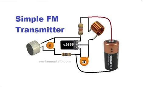 Simple Fm Transmitter By Using One Transistor In