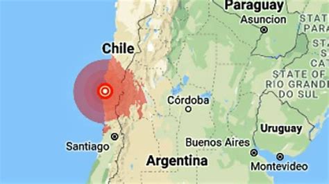 Temblor En Chile Del 26 De Abril Ver últimos Sismos Con Magnitud Y