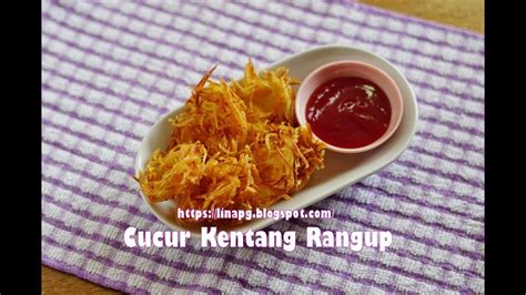 Resepi cucur manis versi stick viral! Cucur Kentang Rangup | Resepi Jemput Jemput Kentang ...