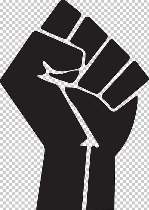 Raised Fist Symbol Png Black And White Black Nationalism Black