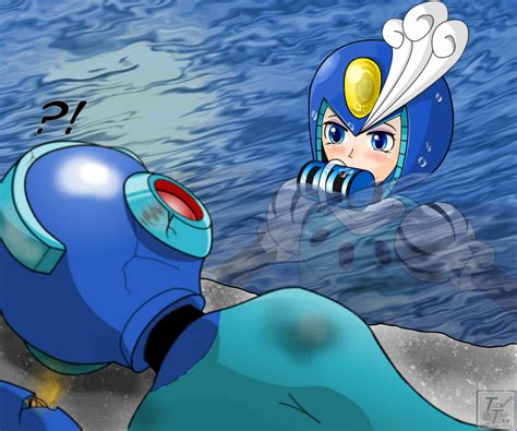 Ticktank Mega Man Character Splash Woman Ao No Roku Gou Capcom