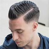 Images of Side Part Haircut Fade