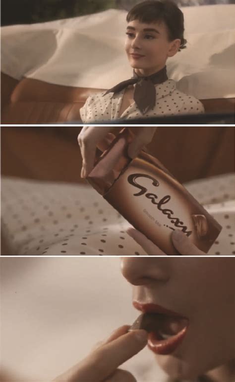 Watch Audrey Hepburn Stars In Galaxy Chocolate Commercial Galaxy Chocolate Audrey Hepburn