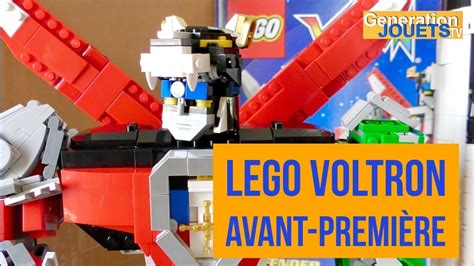 Lego Voltron En Avant Première Unboxing And Review Youtube