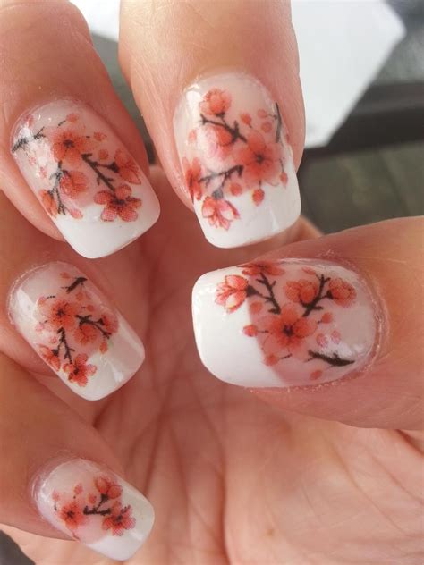 33 Cherry Blossoms Nail Art Cbl Waterslide Transfers Decals Taoism