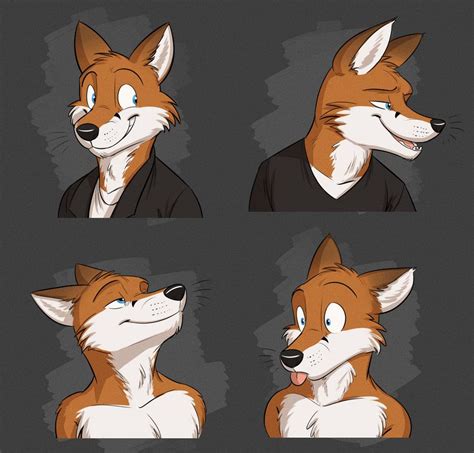 Anthro Fox Face