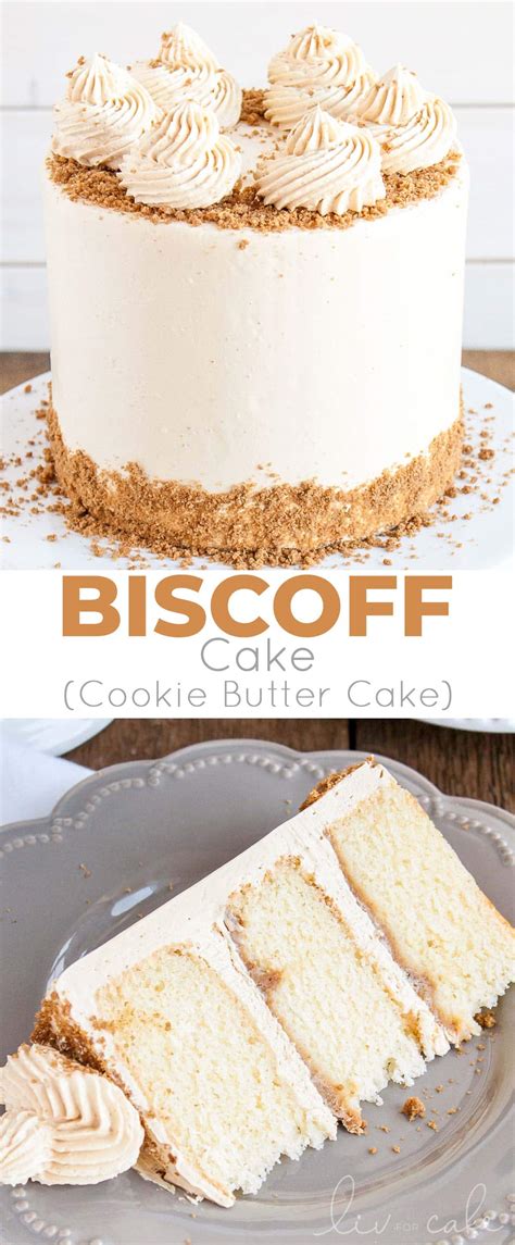 Biscoff Cake Cookie Butter Cake Liv For Cake