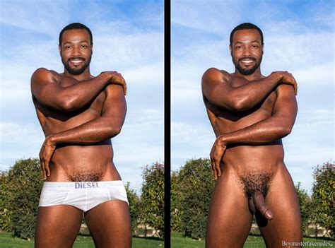 Boymaster Fake Nudes Isaiah Mustafa American Actor Gets Naked