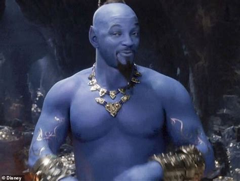 aladdin s genie revealed will smith appears in new trailer express digest