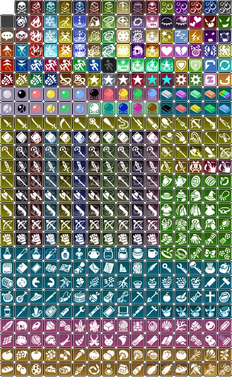 Rpg Maker Japos Mv Iconset 415 Icons By Xxjapozeroxx