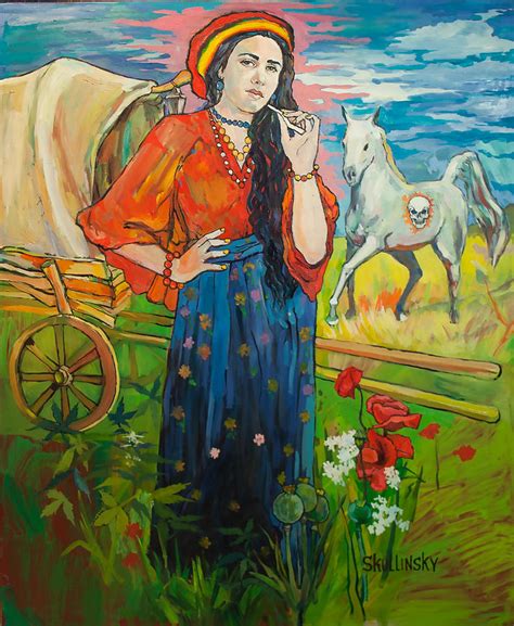 Gypsy Painting By Nick Skullinsky Pixels