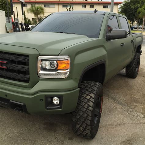 Army Green Silverado Army Military