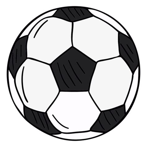 Símbolo Dibujado A Mano De Pelota De Fútbol Descargar Pngsvg
