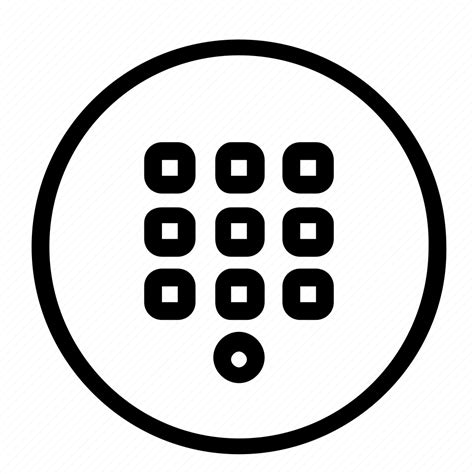 Dial Pad Dialpad Icon Download On Iconfinder