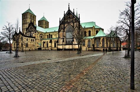 Die bildungsstätte liegt gut erreichbar mitten im ostviertel münsters. St. Paulus der Dom zu Münster 5 Foto & Bild | architektur ...