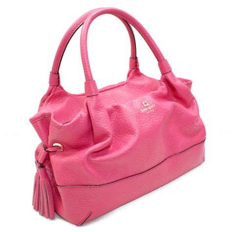 Kate Spade Stevie Southport Avenue Leather Pink Shoulder Bag Handbag WKRU Kate Spade