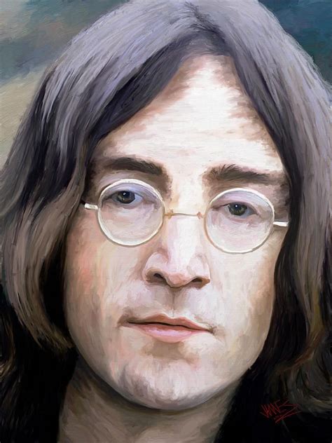 John Lennon Painting By James Shepherd Imagine John Lennon