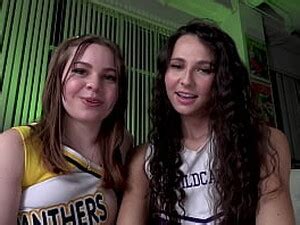 Barely Legal Cheerleaders Liz Jordan And Arianna Jade Busted By A Perverted Coach Erome Porn