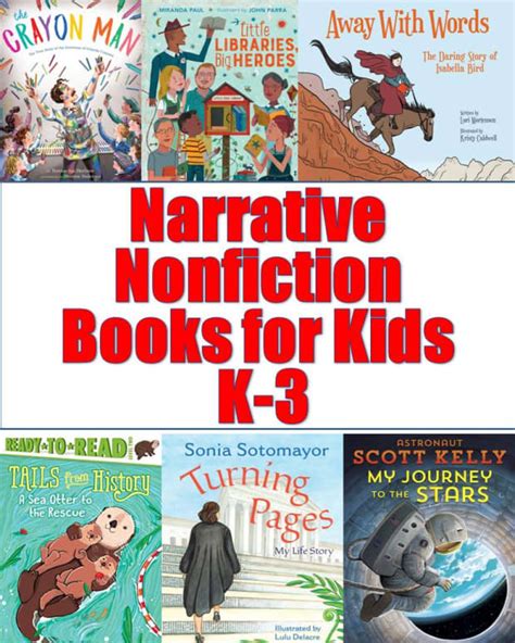 A Review Of The 57 Best Narrative Nonfiction Books For Kids Wehavekids