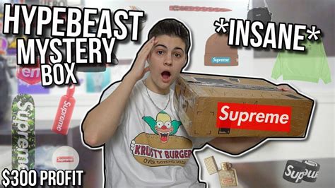 The Most Insane 150 Hypebeast Mystery Box Ever Supreme Box Logo