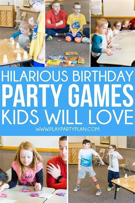 These party games are classics for a reason: Hilarious Birthday Party Games | Girls birthday party ...