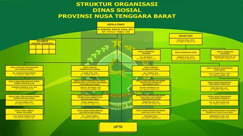Struktur Organisasi - DINAS SOSIAL PROVINSI NTB