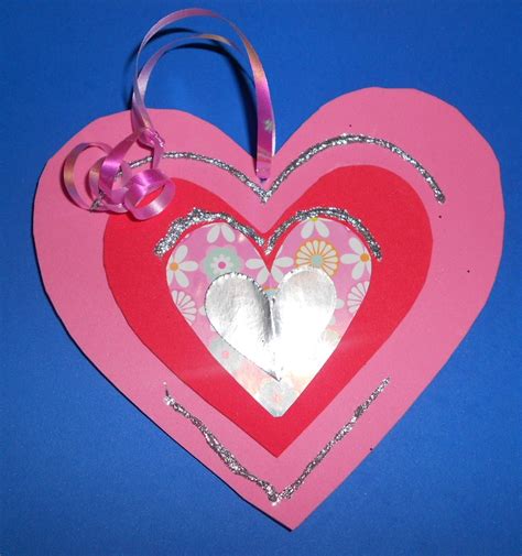 Jamesandmay Arts And Crafts Blog Love Heart Crafts For Children
