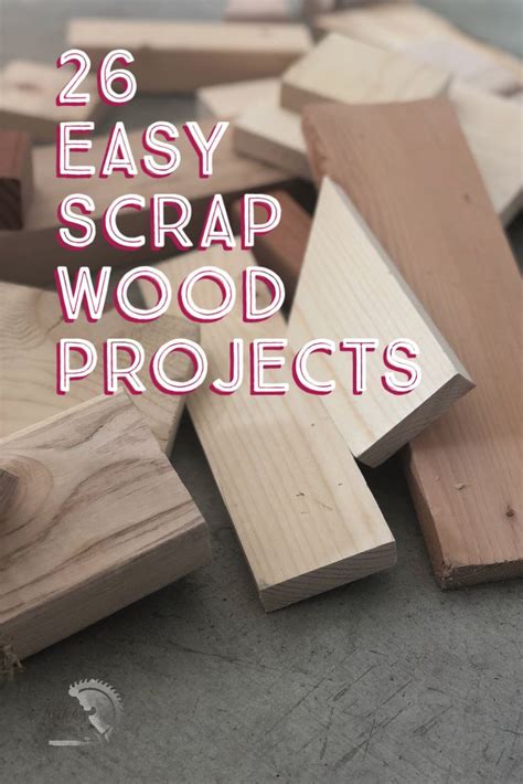 26 Simple Scrap Wood Projects for Beginners | Scrap wood projects, Easy