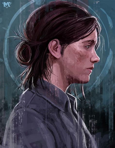 Artstation Ellie Williams The Last Of Us 2