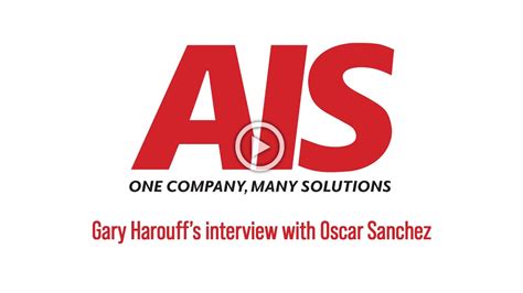 Ais Interview With Oscar Sanchez President And Chief Executive Officer