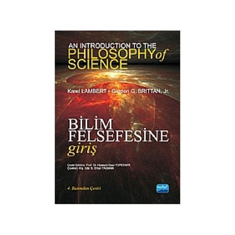 Bilim Felsefesine Giriş An Introduction To The