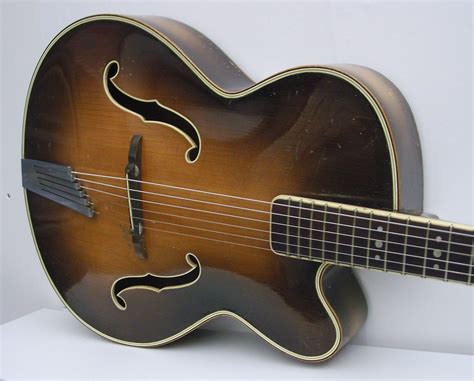 Hofner President 1952 Brunette Guitar For Sale Cd Guitars