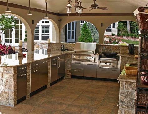 If cooking outside with all the essentials at your fingertips is your idea of domestic bliss, then consider building an outdoor kitchen of your own. 20 Stunning Stone Kitchen Design Ideas