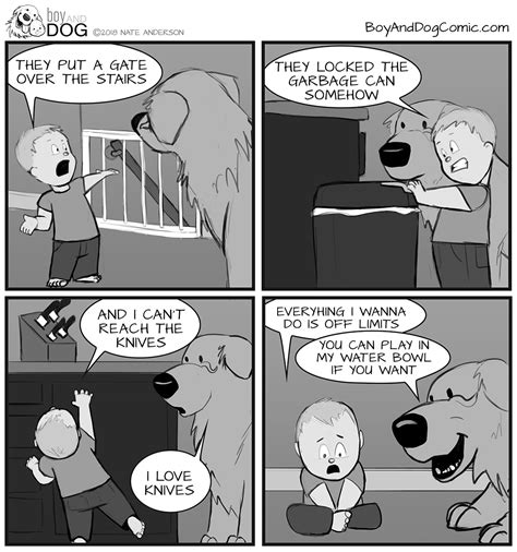 Boy And Dog Comic