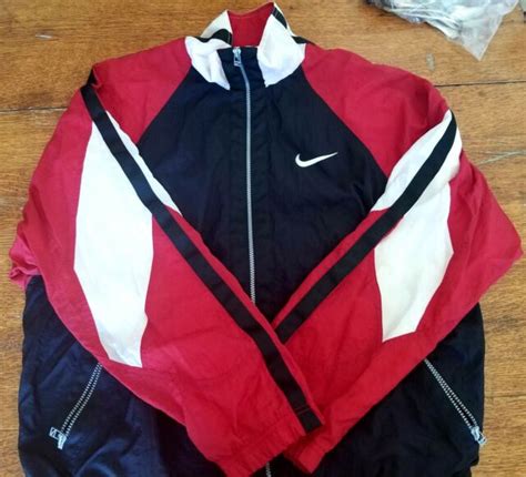 Vintage Nike Warm Uptrack Suit Womens Jacket And Pants Size Xl Tall Ebay