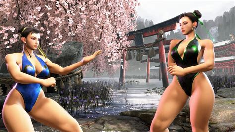Modders Dressed Chun Li From Street Fighter 6 In A Sexy Bathing Suit Showing Off Her Shapely