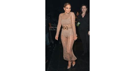 2015 Jennifer Lopezs Naked Dresses Popsugar Latina Photo 37