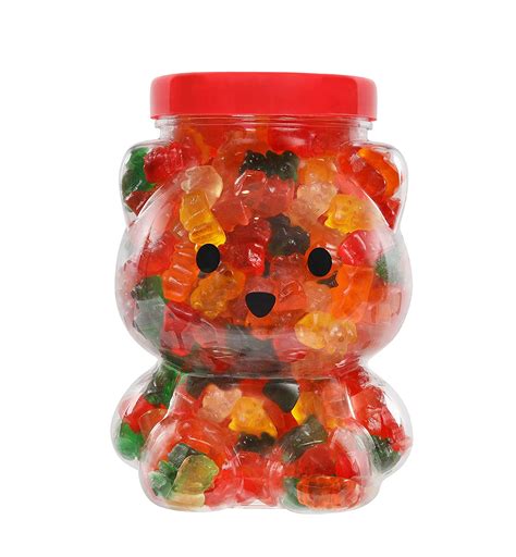 Candy Shop Gummi Bears In Bear Shaped Jar 2 Lb Candy Boulevard