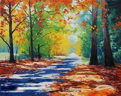 Maybe you would like to learn more about one of these? New Handmade Modern Abstract Original Famous Landscape ...