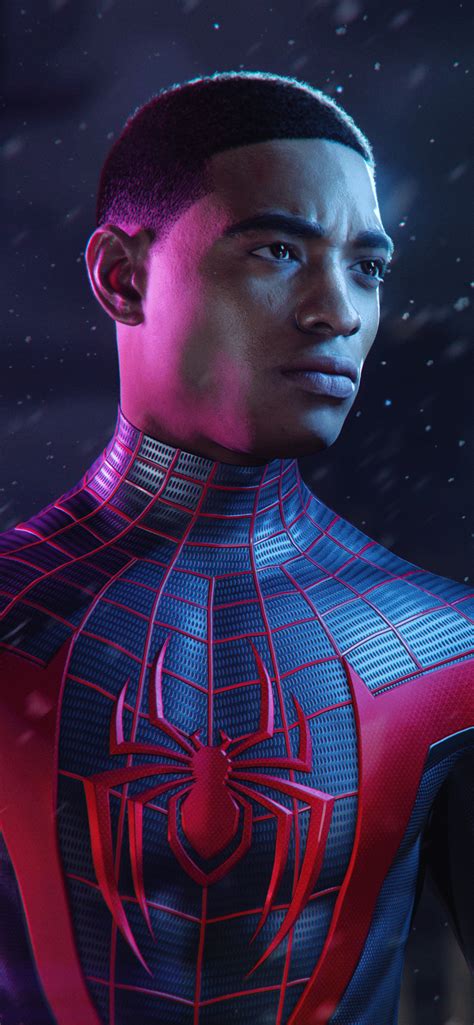 1242x2688 Spider Man Miles Morales Ps5 Iphone Xs Max Hd 4k Wallpapers