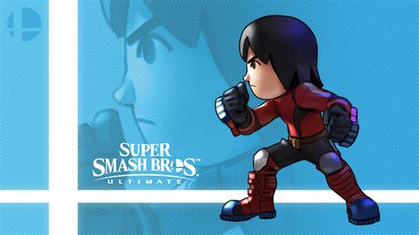 Mii Brawler In Super Smash Bros Ultimate Hd Wallpaper Background