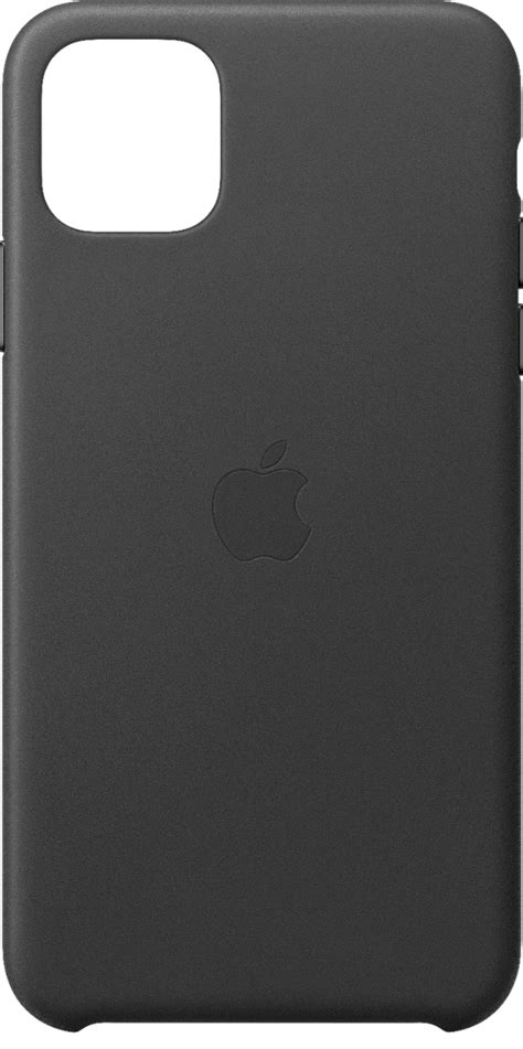 Best Buy Apple Iphone 11 Pro Max Leather Case Black Mx0e2zma