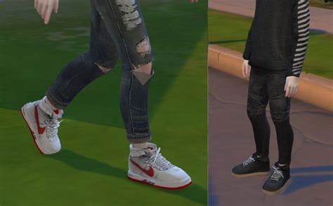 Nike Shoes By Seze Unisex Sims 4 Custom Content Sims 4 Sims 4 Cc