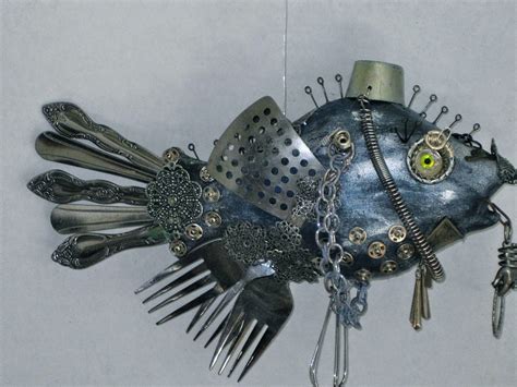 Zia Joeys Art Dolls Steampunk Fish